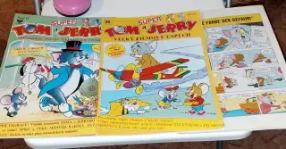 Tom a Jerry 3časopisy vše za 250kč,jako nové