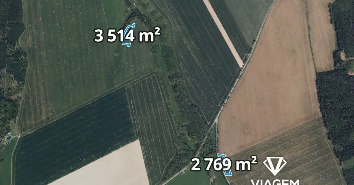 Pole 6 283 m², Podíl 17 % o výměře 1 047 m²