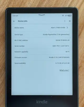 Čtečka Amazon Kindle Paperwhite 11. gen 8GB 2