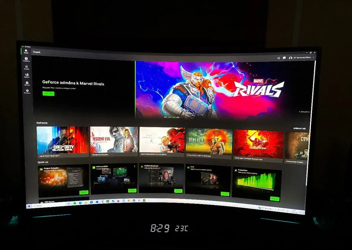 Samsung Odysey G8 NEO-Herní monitor