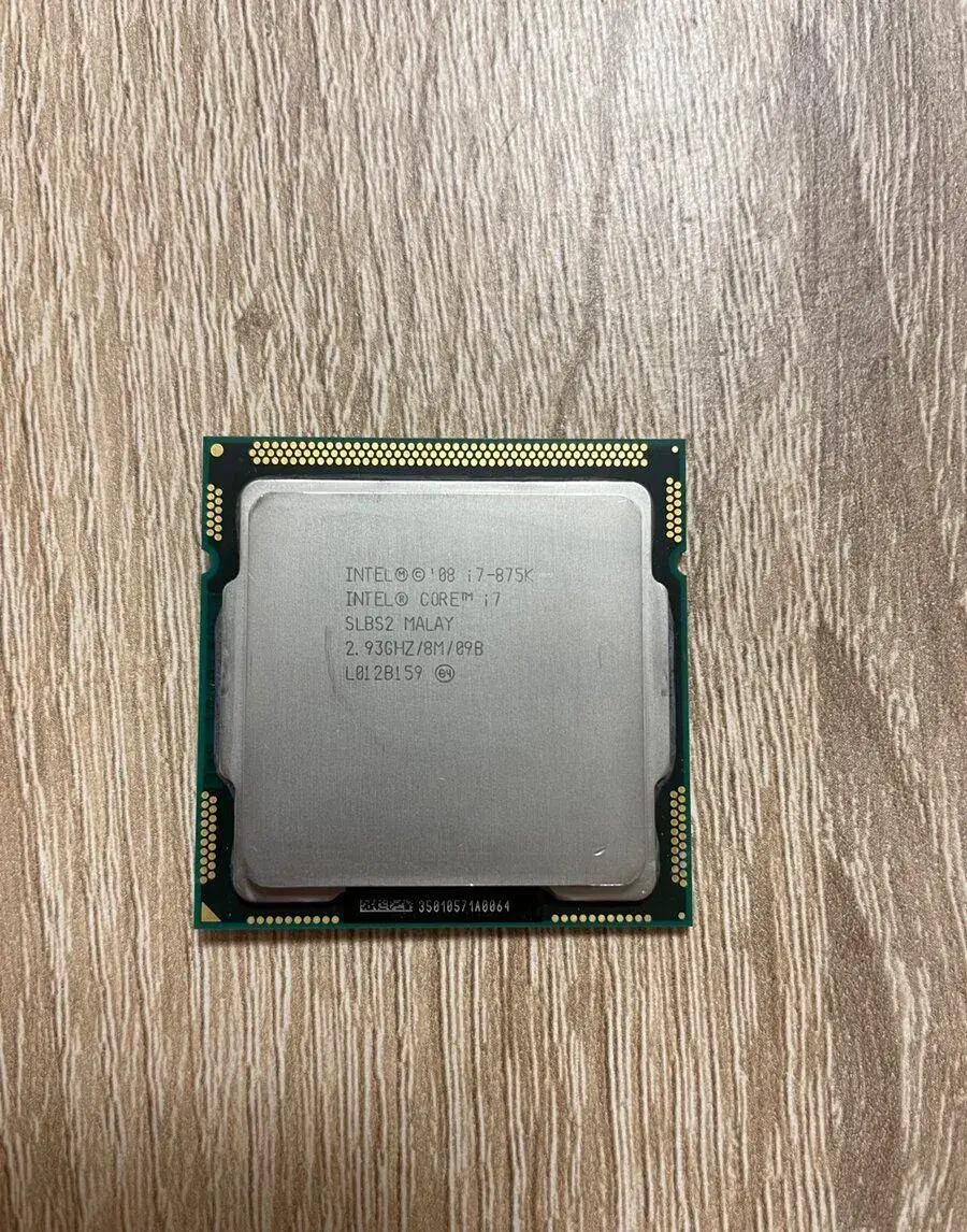 Intel core i7-875k