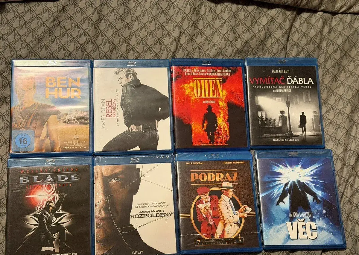 Filmy na blu-ray