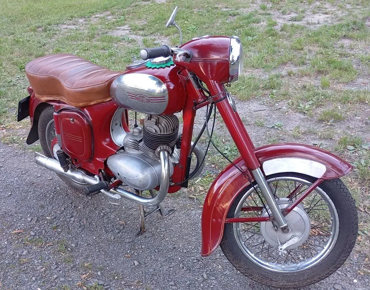 Jawa -Čz 250/353 r.v.1956,platný TP,STK