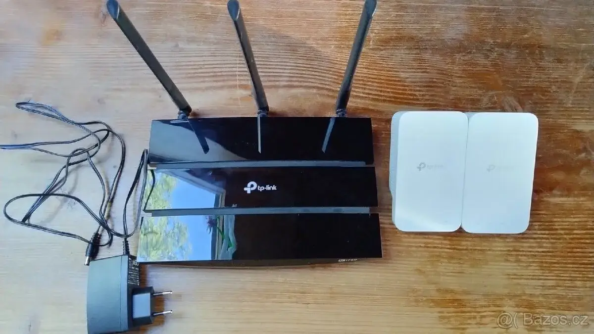 TP-Link Archer C7 AC1750 + 2× Wi-Fi extender