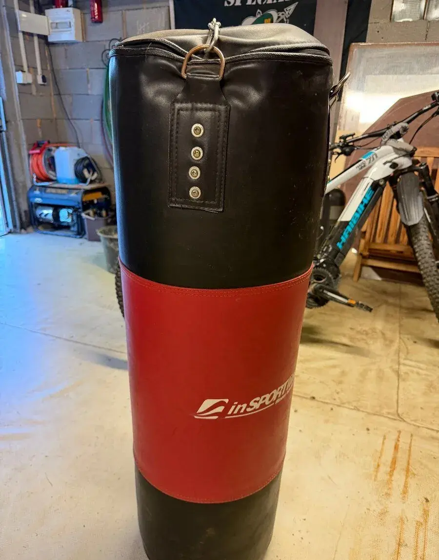 Boxovací pytel inSPORTline + boxerské rukavice Spartan