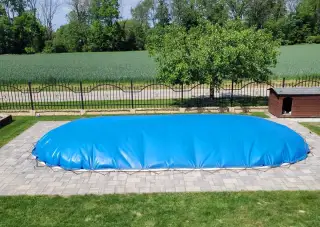 Bazénový polštář TREND 7,3 × 3,7 m – zimní kryt bazénu