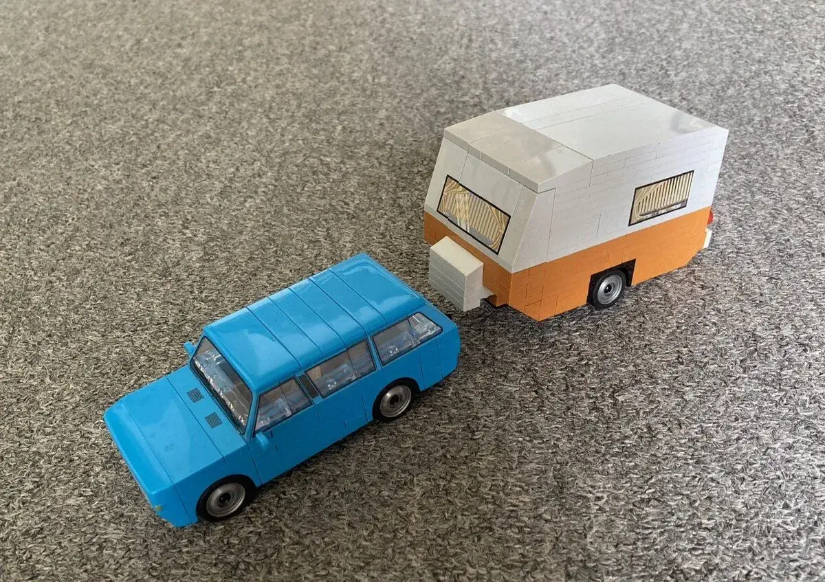 Wartburg karavan Lego