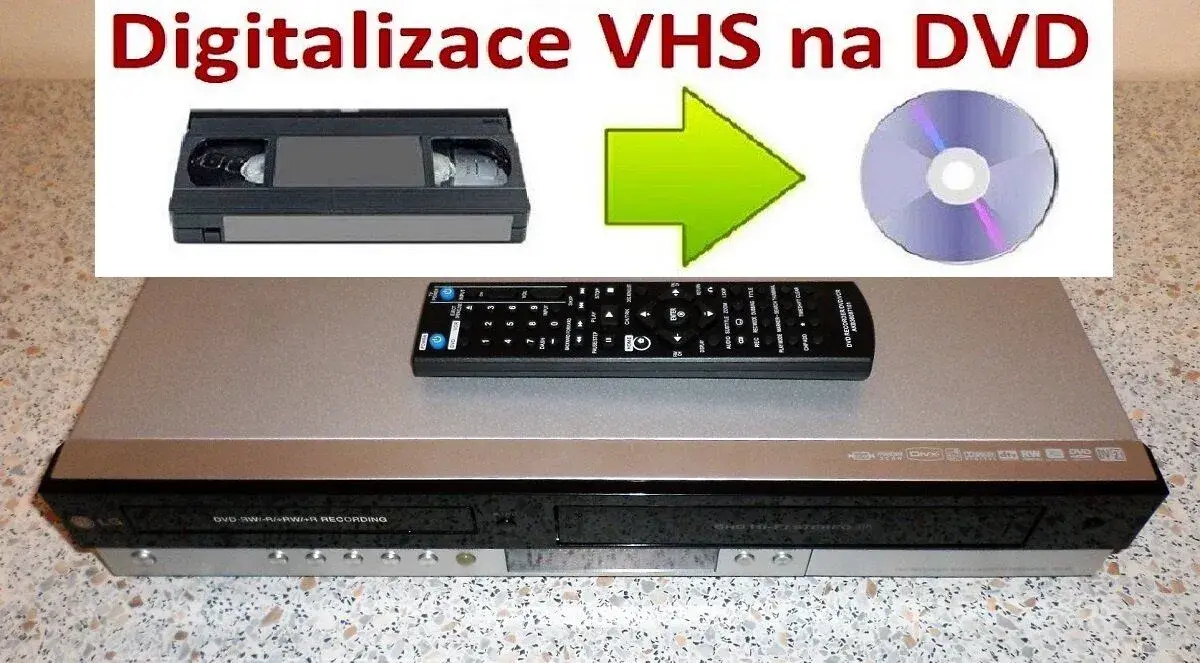 📼>📀VHS-DVD rekordér LG RC185