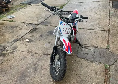 Pitbike Leramotors Spirit 90 12/10 Automat červena