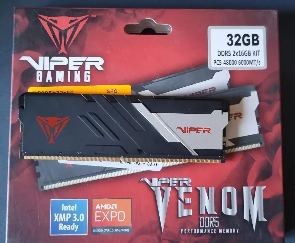 Patriot Viper Venom 16GB 6000MT/s DDR5