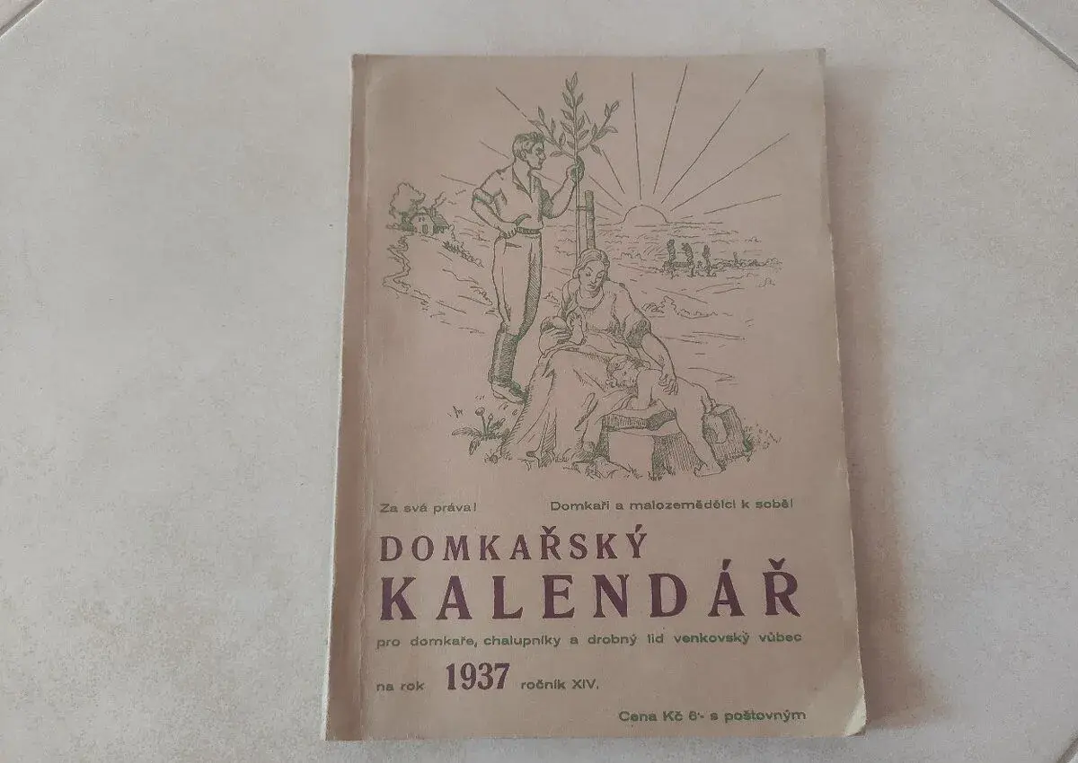 Domkařský kalendář 1937
