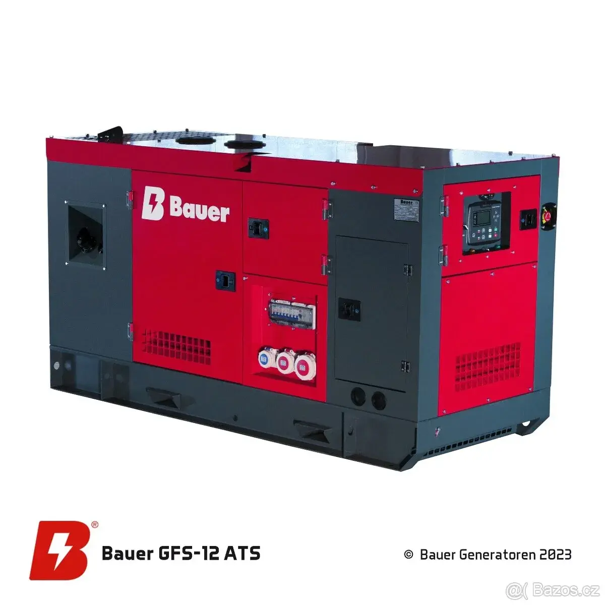 Dieselový generátor BAUER GFS-12 ATS 12 kW / 15 kVA
