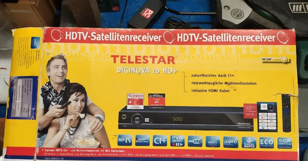 Satelitní přijímač TELESTAR Diginova 10 HD+