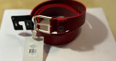 Nový dámský kožený opasek TOMMY HILFIGER, vel.100 cm