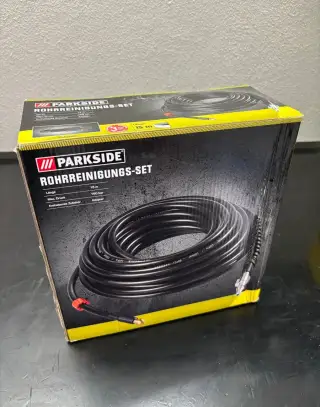 Parkside Rohrreinigungs-Set 15 m – nové, nepoužité