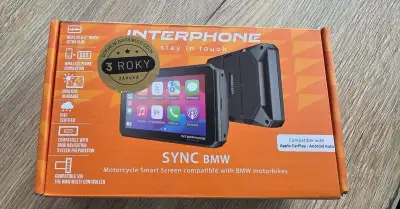 Interphone SYNC55 BMW – CarPlay / Android Auto – záruka
