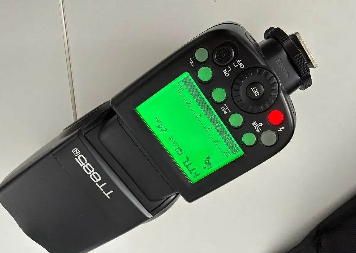 Blesk Godox TT685, odpalovač Godox X1T