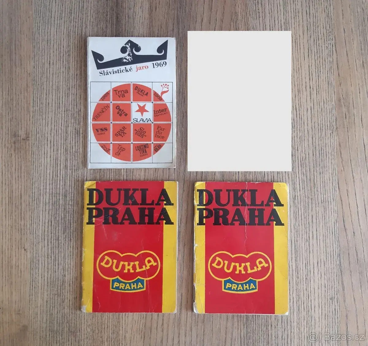 ročenky 2x Dukla + Slavia