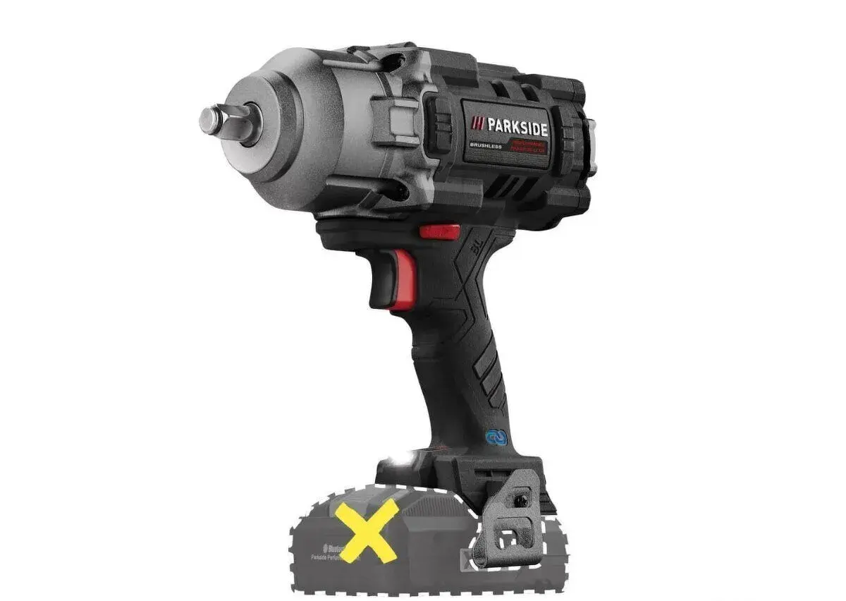 PARKSIDE PERFORMANCE Aku rázový utahovák 1/2″ PASSP 20-Li C4