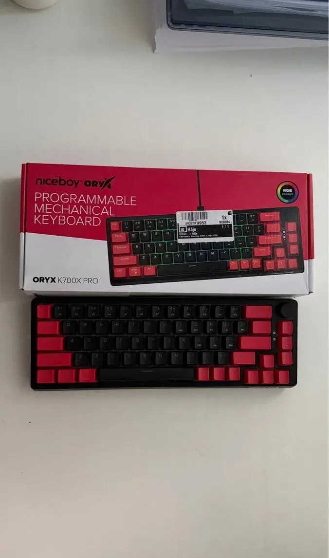 Klávesnice Niceboy Oryx K700x Pro