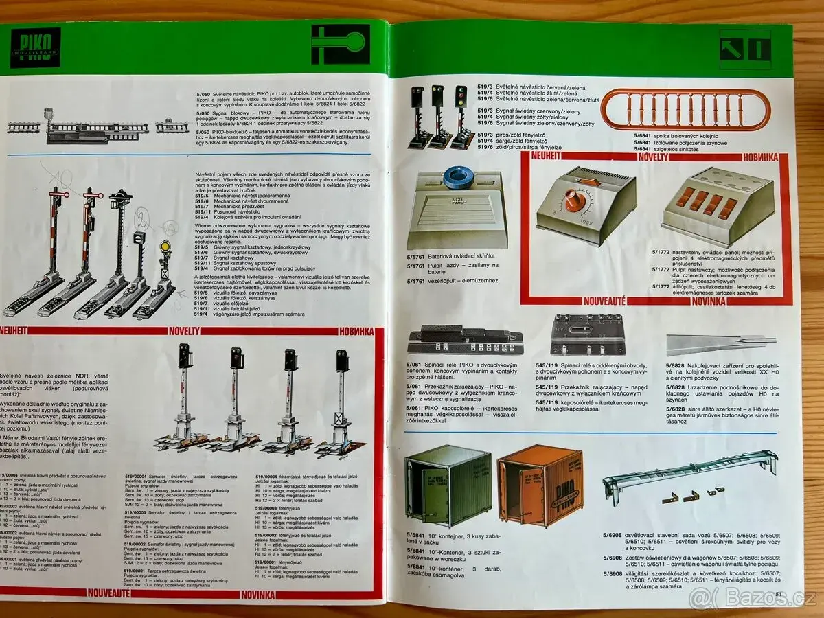 Katalog PIKO HO model.železnice