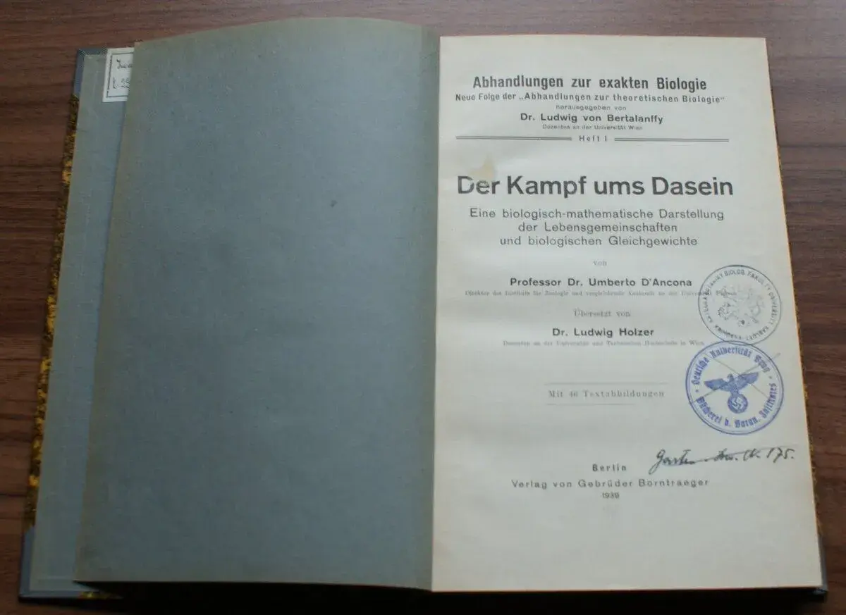Der Kampf ums Dasein