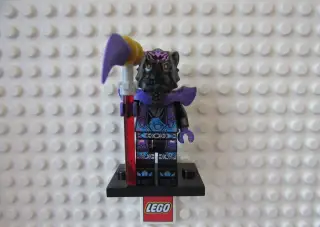 LEGO Minifigurka njo0862 Lord Ras - Dark Purple Armor