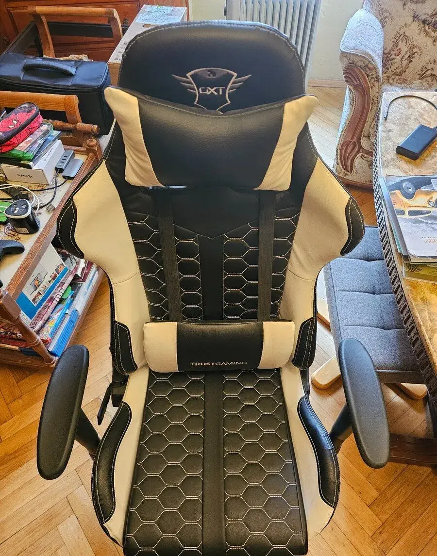 herní židle Trust GXT708W RESTO Chair White