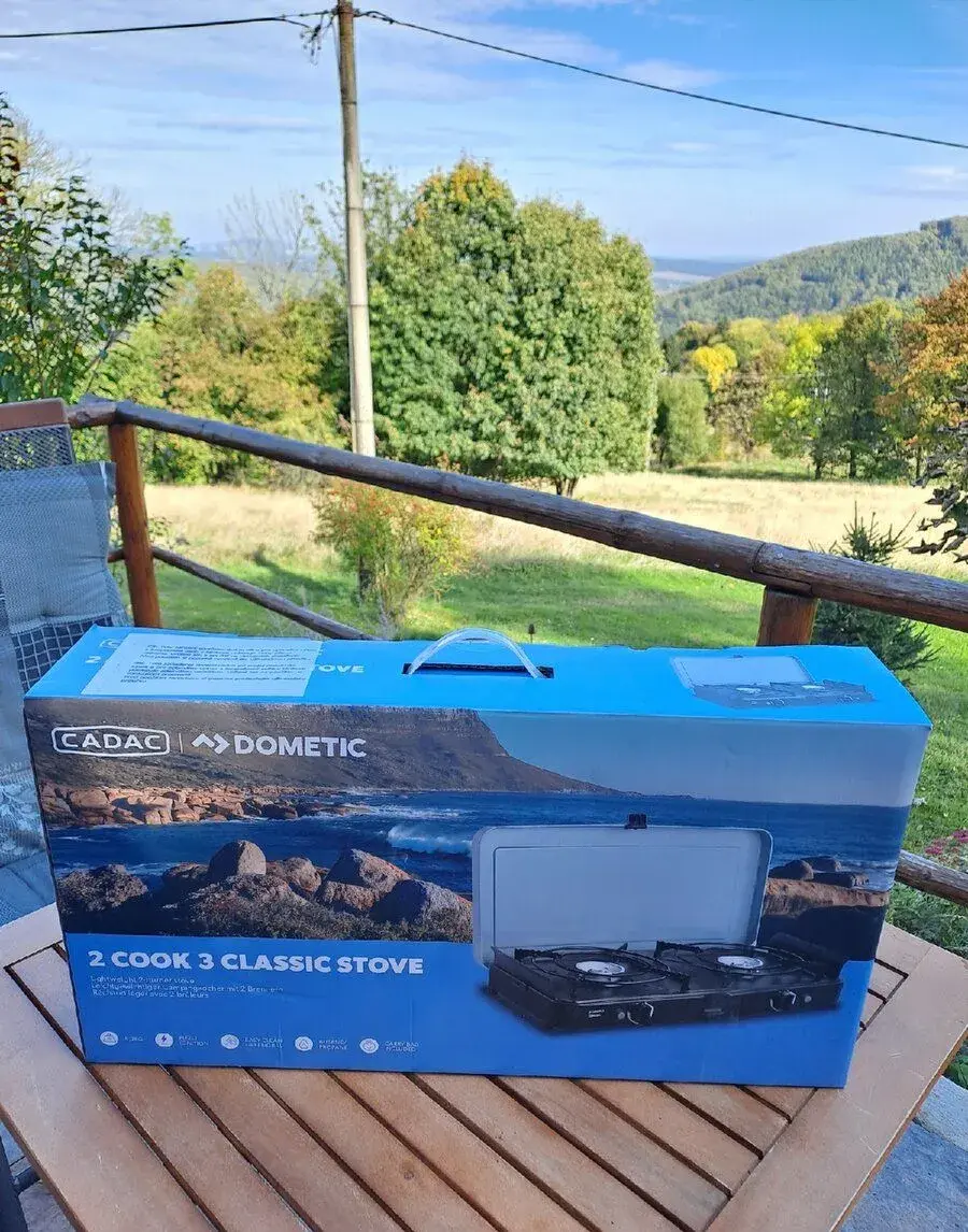 Plynový dvouplotýnkový vařič Dometic