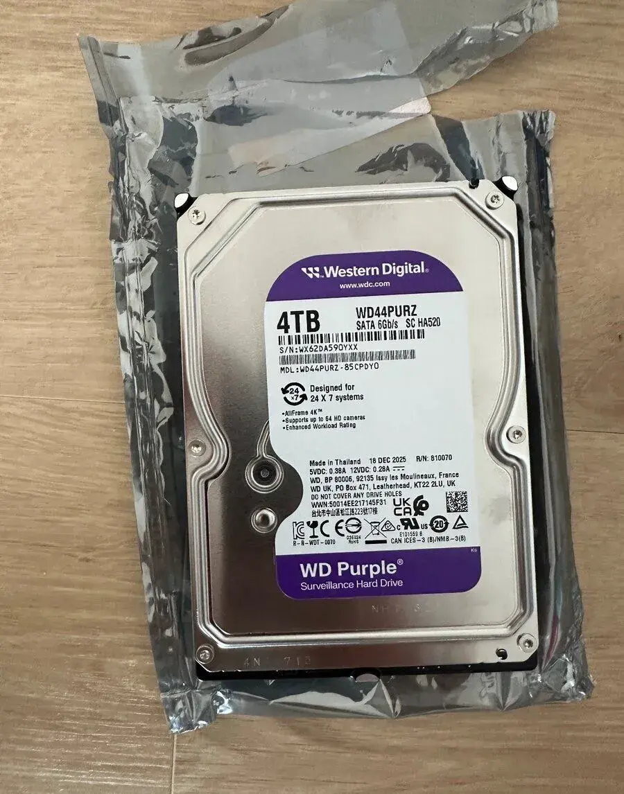 HDD 3,5” WD44PURZ 4 TB
