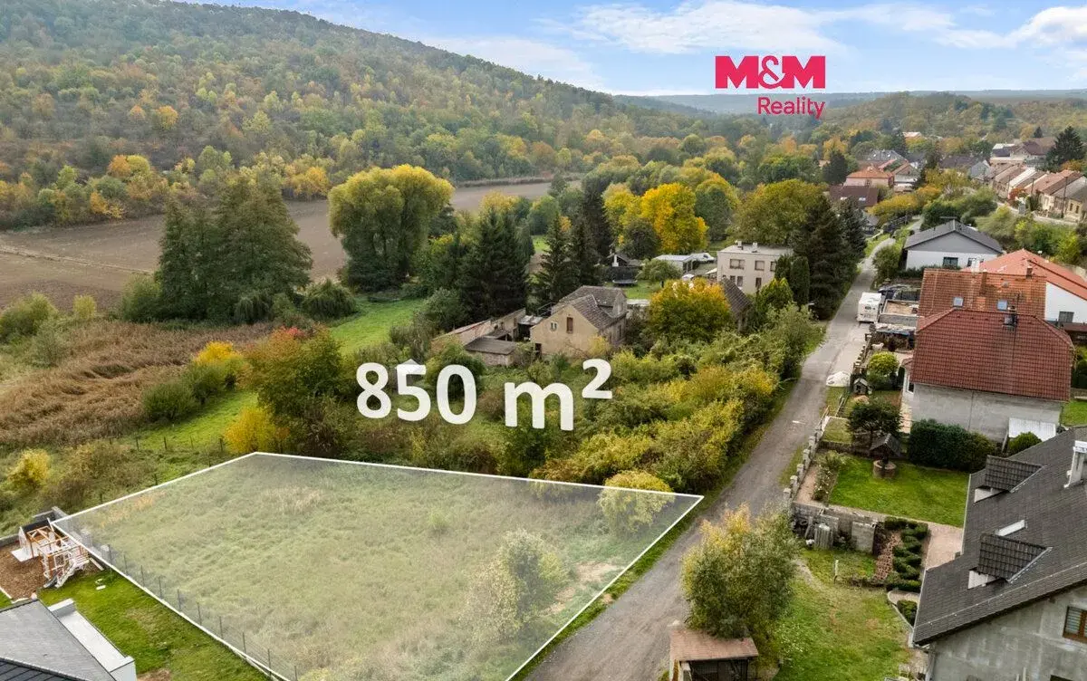 Prodej pozemku k bydlení, 850 m², Třebichovice