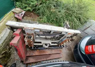 Hydraulicke vidle na DESTU plně funkční