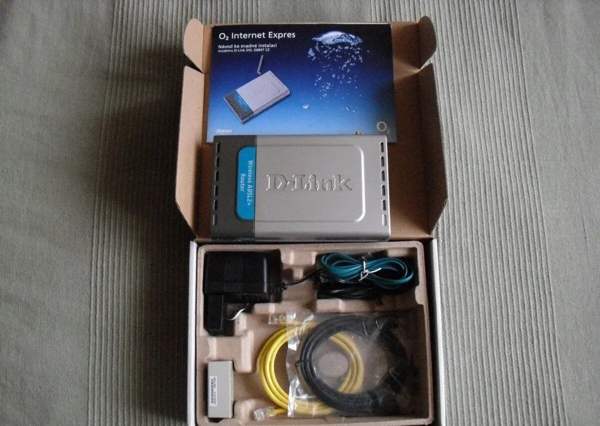 D-Link wireless ADSL2 + router DSL- G684T