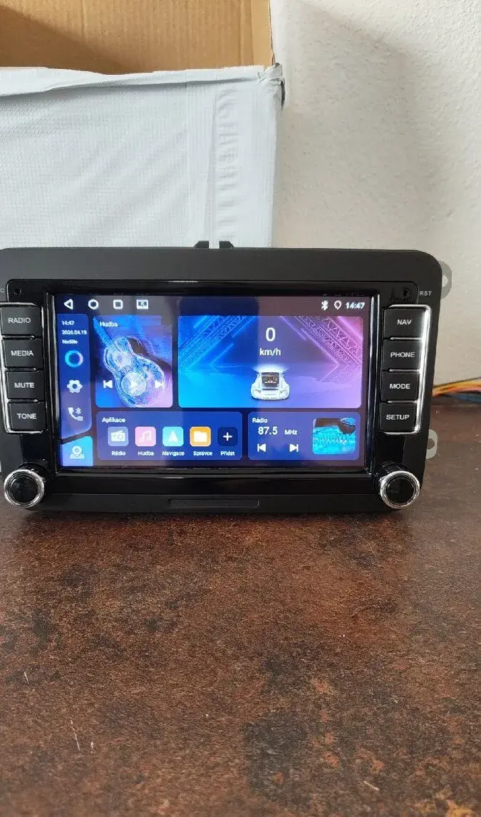 2din autorádio s androidem VW, Seat, Škoda 4GB+64