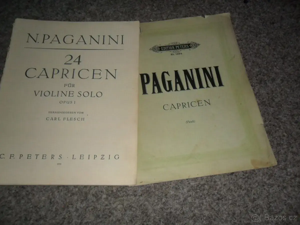 KLASIKA Paganini, Kreutzer, Malát, Mazas, Žemla, Martinů,