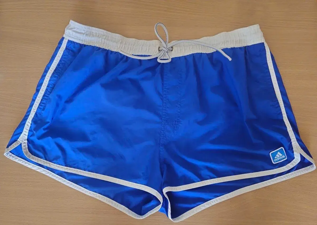 Modré šortky Adidas (retro / vintage)