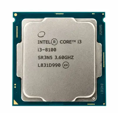 Intel Core i3-8100 | 3.60 GHz | UHD Graphics 630 | LGA 1151