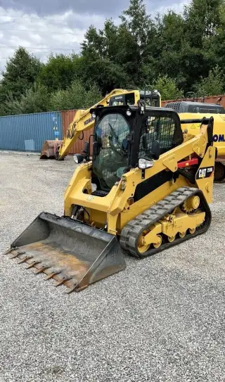 SMYKOVÝ NAKLADAČ CAT 259D3 HIGH FLOW, TWO SPEED, 2018