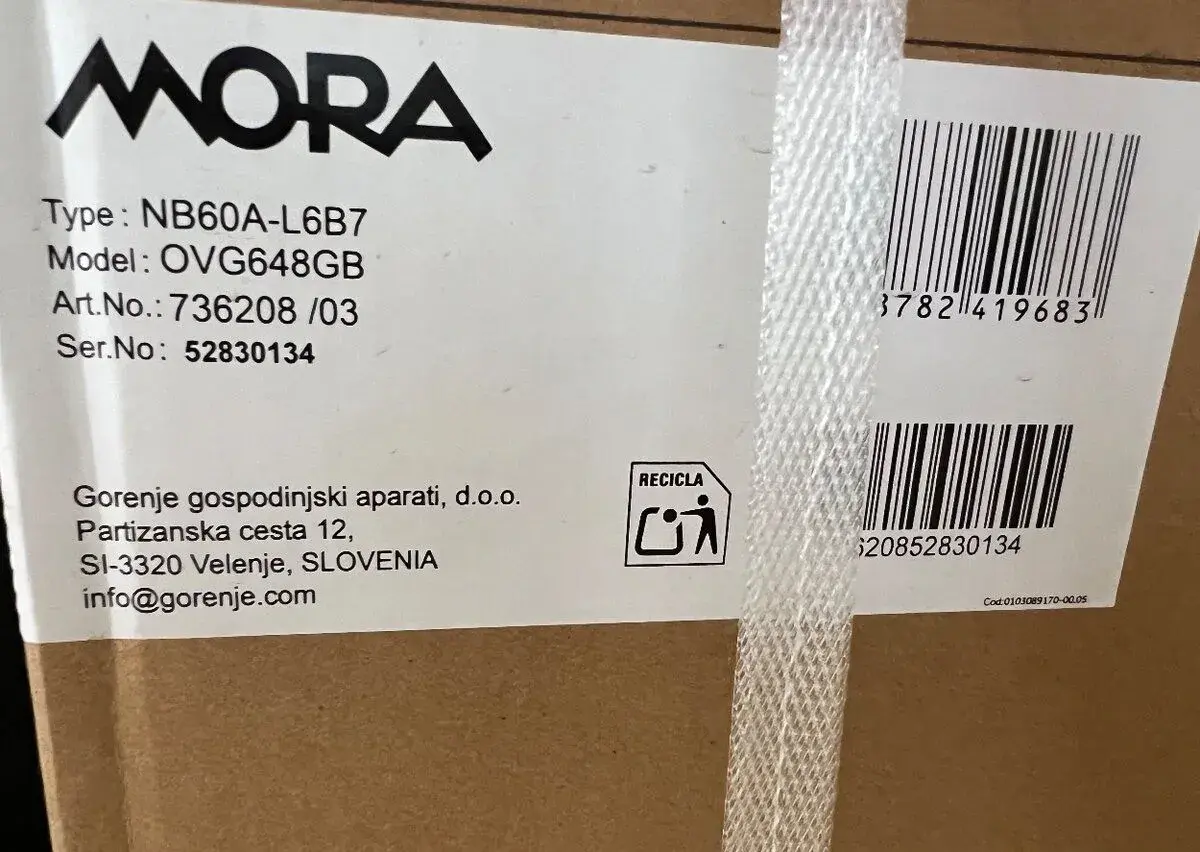Digestoř MORA OVG 648 GB