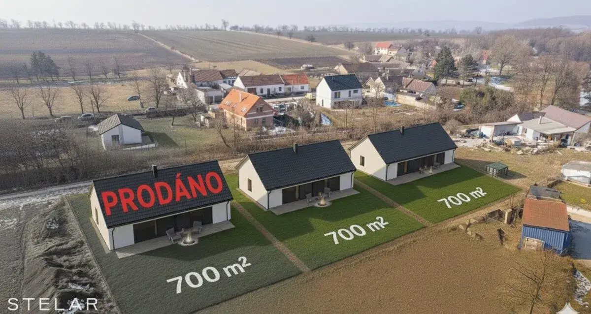 Stavební pozemky Kubšice – 700 m2