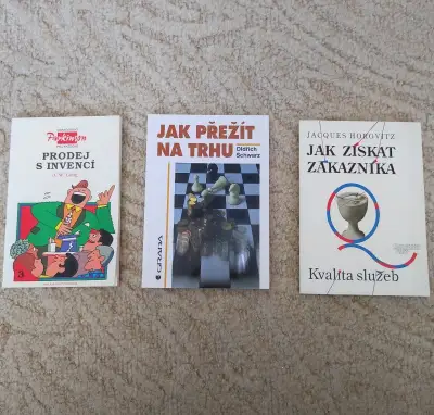 Tři knihy jen za cenu 99kc knihy o obchodování
