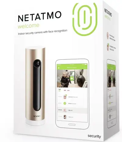 Netatmo Smart Indoor Camera + SD karta 8GB