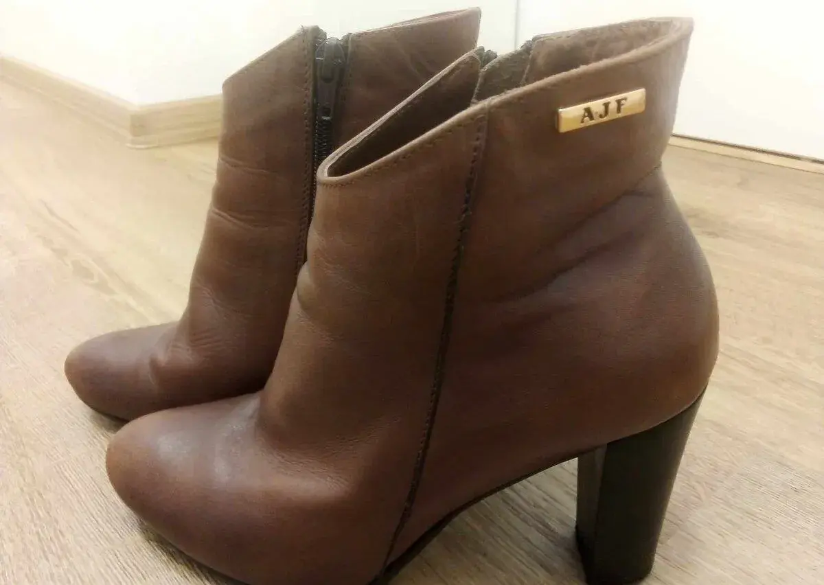 Kožené boty vel. 38