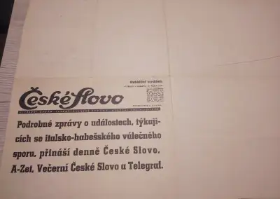 České Slovo - mimořádné vydání