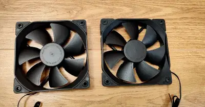 2x Nový Fractal Design Dynamic X2 GP-12 Black 1200 RPM