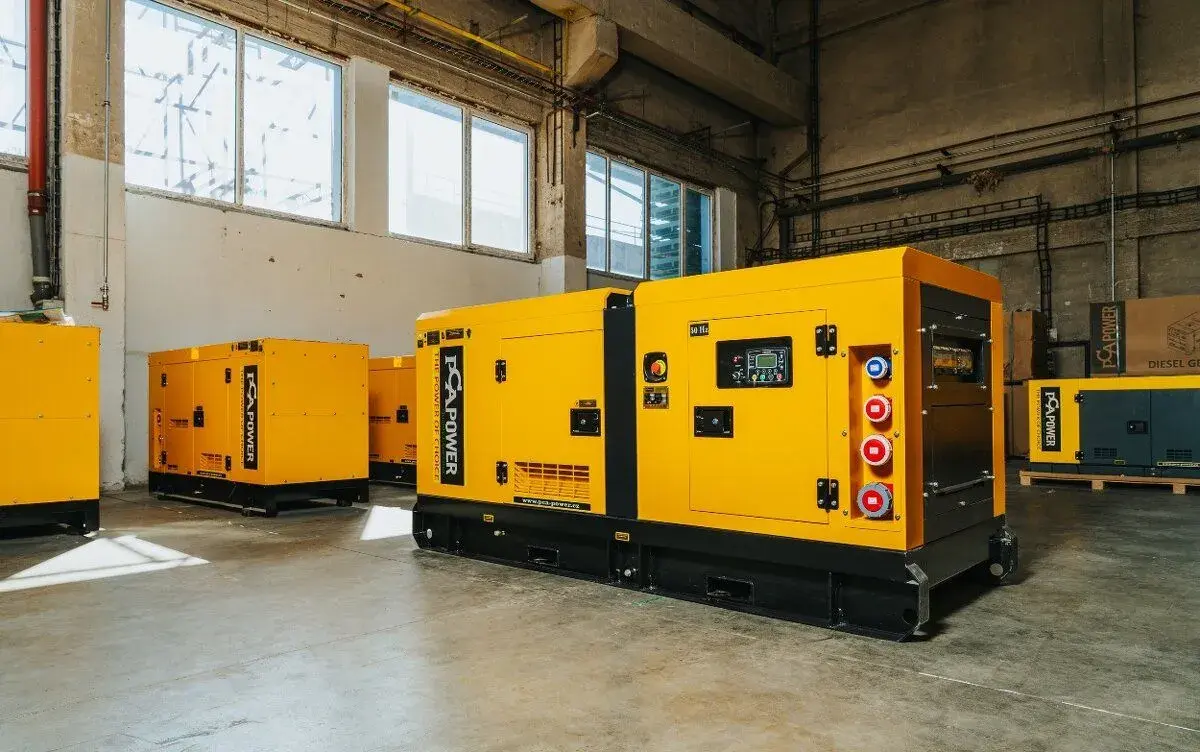 Naftová elektrocentrála PCA POWER PDE-66 kVA s ATS