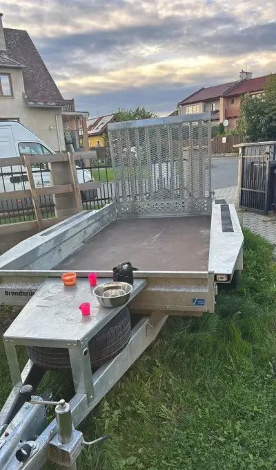Vozík pod bagr Brenderup