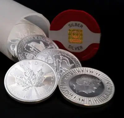 Stříbrné 1 oz mince