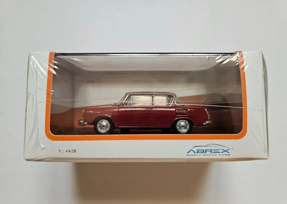 Abrex Škoda 1100MBX (1969) 1:43 - Červená Rubínová