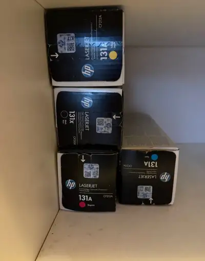 Originální HP LaserJet tonery 131A / 131X – sada 4 ks